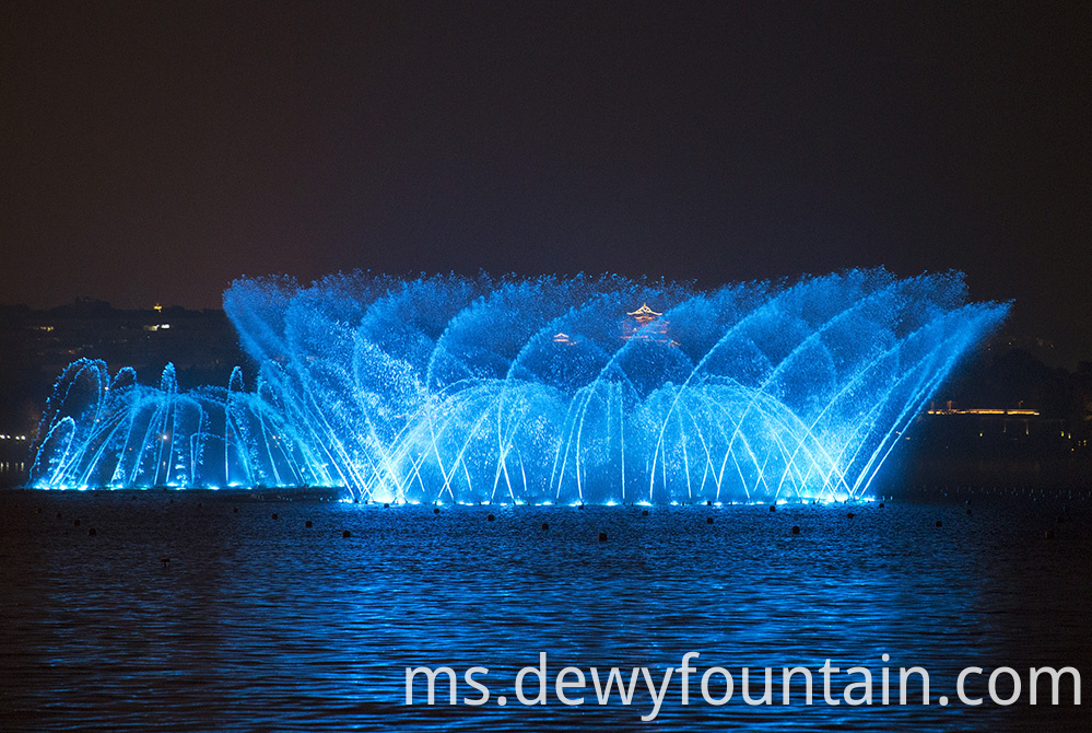 2020 Panas Skrin Air Panas Fountain Show Project mengejutkan dan ajaib